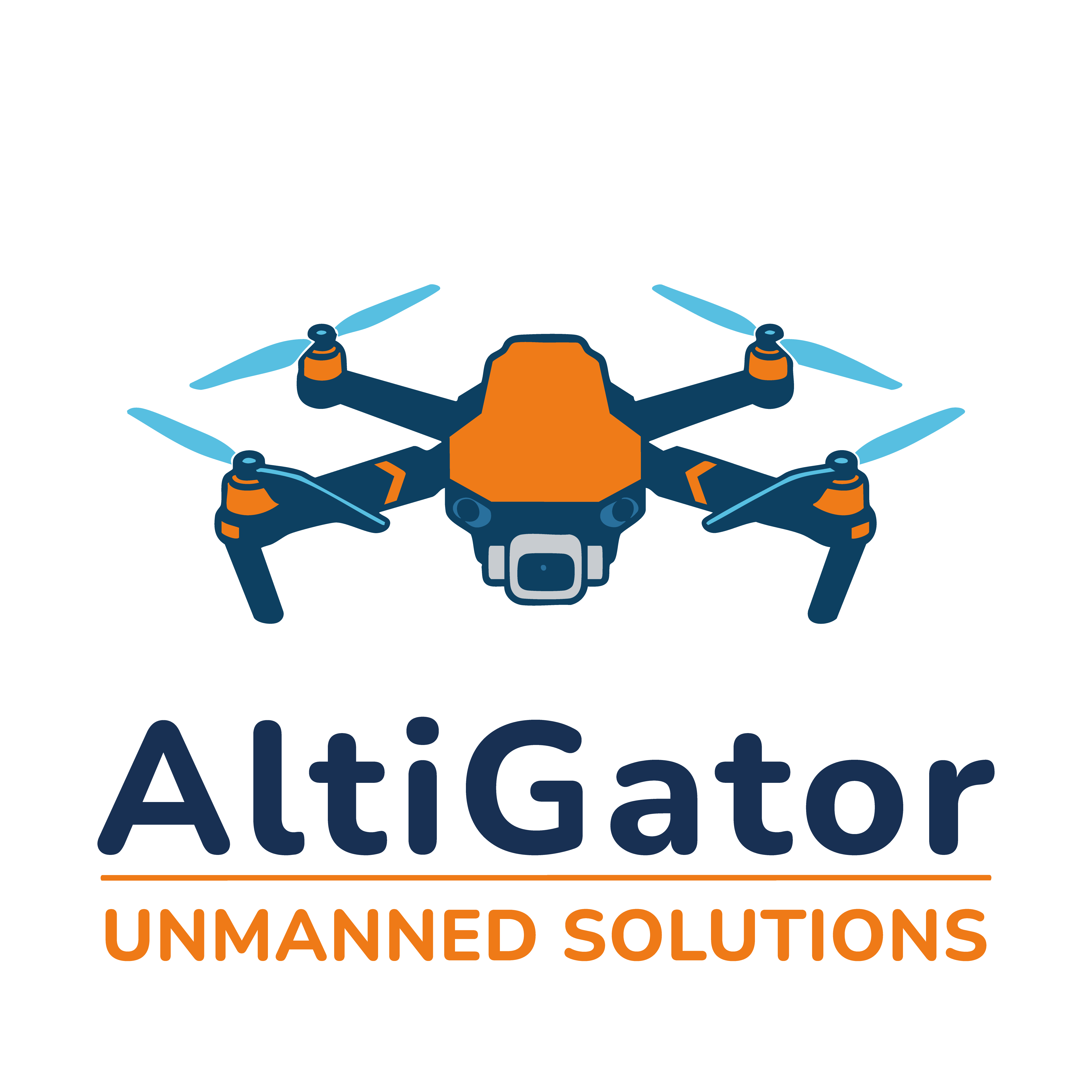 Nouvelle identité AltiGator et symbole drone robotique